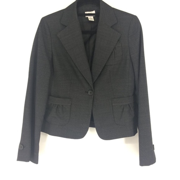 LOFT Jackets & Blazers - LOFT Dark Gray Blazer for Women